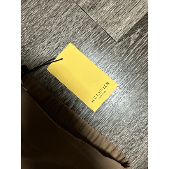 NWT $348 MSRP M.M. Lafleur Women's Light Saddle Everyday Crepe Culotte Pant XL - Picture 3 of 8